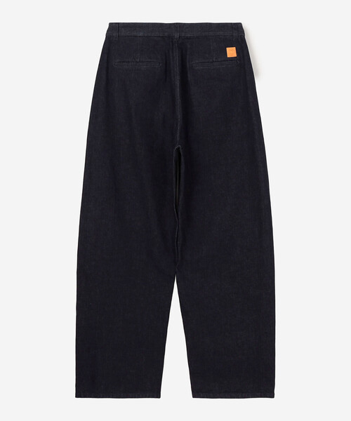 ORCIVAL(オーシバル)の「ORCIVAL | デニム ワイドカーブパンツ INDIGO MEN(デニムパンツ・メンズ・ダークインディゴブルー・5/3/4)」の4枚目の写真