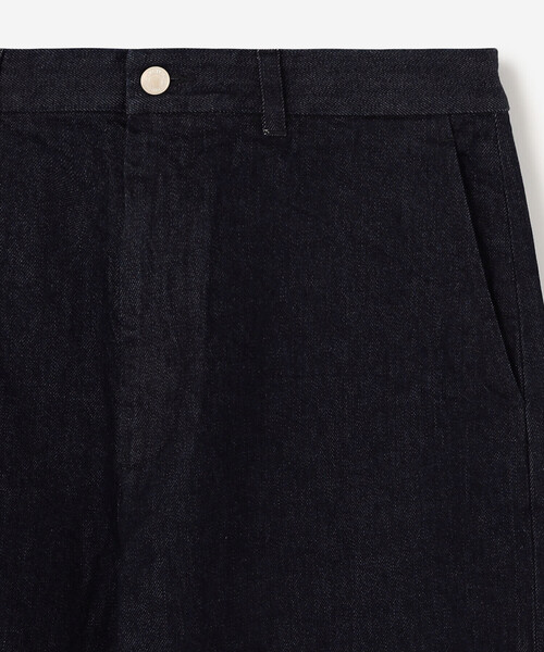 ORCIVAL(オーシバル)の「ORCIVAL | デニム ワイドカーブパンツ INDIGO MEN(デニムパンツ・メンズ・ダークインディゴブルー・5/3/4)」の5枚目の写真