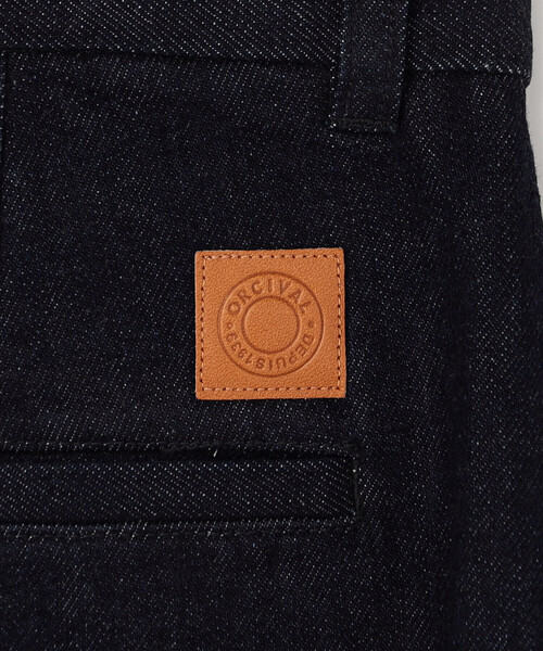 ORCIVAL(オーシバル)の「ORCIVAL | デニム ワイドカーブパンツ INDIGO MEN(デニムパンツ・メンズ・ダークインディゴブルー・5/3/4)」の9枚目の写真