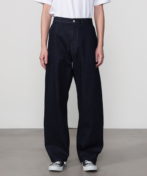 ORCIVAL(オーシバル)の「ORCIVAL | デニム ワイドカーブパンツ INDIGO MEN(デニムパンツ・メンズ・ダークインディゴブルー・5/3/4)」の10枚目の写真
