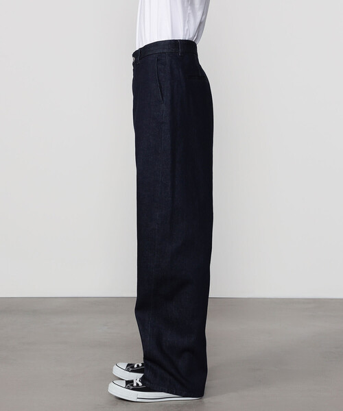 ORCIVAL(オーシバル)の「ORCIVAL | デニム ワイドカーブパンツ INDIGO MEN(デニムパンツ・メンズ・ダークインディゴブルー・5/3/4)」の11枚目の写真