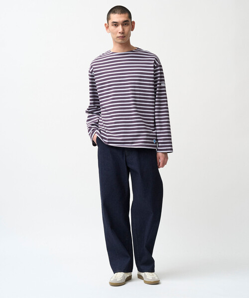 ORCIVAL(オーシバル)の「ORCIVAL | デニム ワイドカーブパンツ INDIGO MEN(デニムパンツ・メンズ・ダークインディゴブルー・5/3/4)」の2枚目の写真