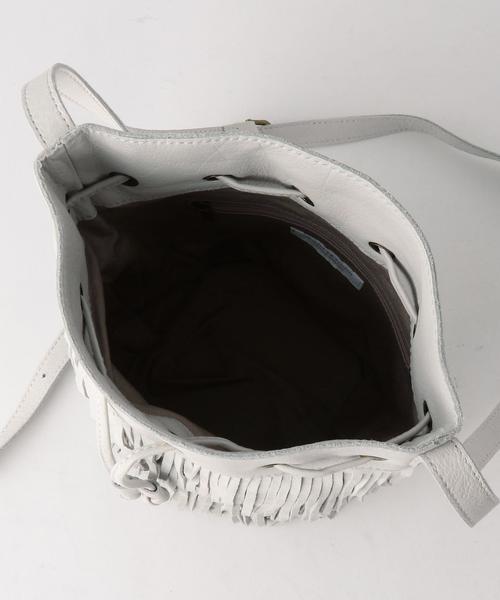 BEAUTY&YOUTH UNITED ARROWS(ビューティーアンドユースユナイテッドアローズ)の「BY フリンジミニドロストショルダー2 ◆(ショルダーバッグ・レディース・ホワイト・FREE)」の9枚目の写真