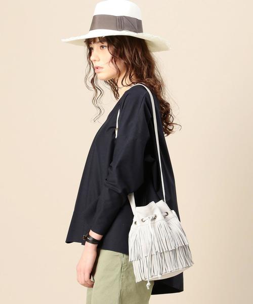 BEAUTY&YOUTH UNITED ARROWS(ビューティーアンドユースユナイテッドアローズ)の「BY フリンジミニドロストショルダー2 ◆(ショルダーバッグ・レディース・ホワイト・FREE)」の11枚目の写真