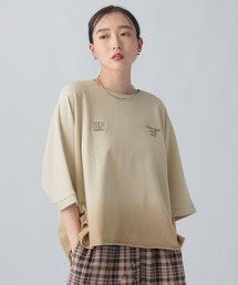 LEPSIM（レプシィム）の「ミニ裏毛ドルマンプリント6分袖　840430（Tシャツ/カットソー）」