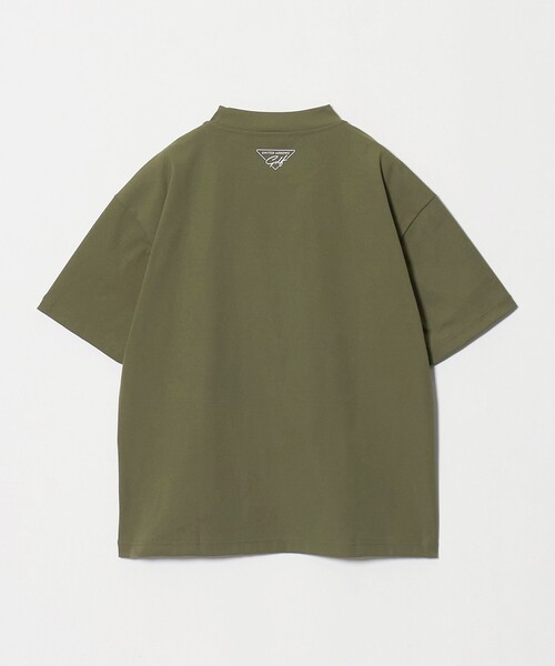 UNITED ARROWS GOLF(ユナイテッドアローズゴルフ)の「メンズ フライス モックネック シャツ UV ストレッチ(Tシャツ/カットソー・メンズ・ホワイト/オリーブ・M/L/XL)」の14枚目の写真