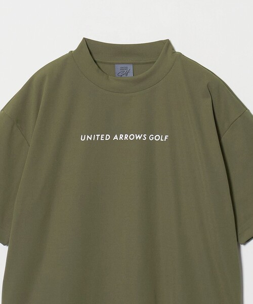 UNITED ARROWS GOLF(ユナイテッドアローズゴルフ)の「メンズ フライス モックネック シャツ UV ストレッチ(Tシャツ/カットソー・メンズ・ホワイト/オリーブ・M/L/XL)」の19枚目の写真