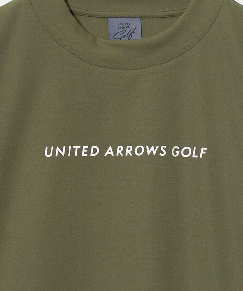 UNITED ARROWS GOLF(ユナイテッドアローズゴルフ)の「メンズ フライス モックネック シャツ UV ストレッチ(Tシャツ/カットソー・メンズ・ホワイト/オリーブ・M/L/XL)」の17枚目の写真