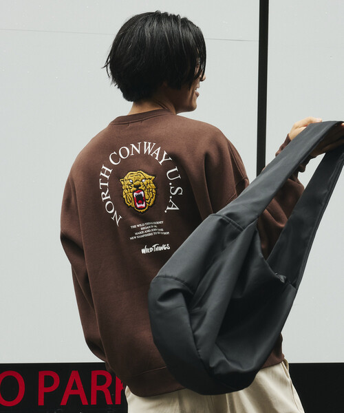 WILD THINGS（ワイルドシングス）の「限定展開 WILD THINGS/ワイルドシングス TIGER SWEAT / タイガー クルーネック スウェット（スウェット・メンズ・アッシュグレー/ブラック/ネイビー/ブラウン・SMALL/MEDIUM/LARGE）」の13枚目の写真