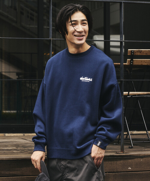 WILD THINGS（ワイルドシングス）の「限定展開 WILD THINGS/ワイルドシングス TIGER SWEAT / タイガー クルーネック スウェット（スウェット・メンズ・アッシュグレー/ブラック/ネイビー/ブラウン・SMALL/MEDIUM/LARGE）」の7枚目の写真