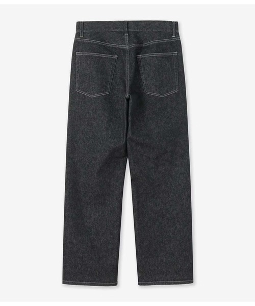 junhashimoto(ジュンハシモト)の「SEMI FLARE DENIM(デニムパンツ・メンズ・インディゴブルー/ホワイト・5)」の8枚目の写真