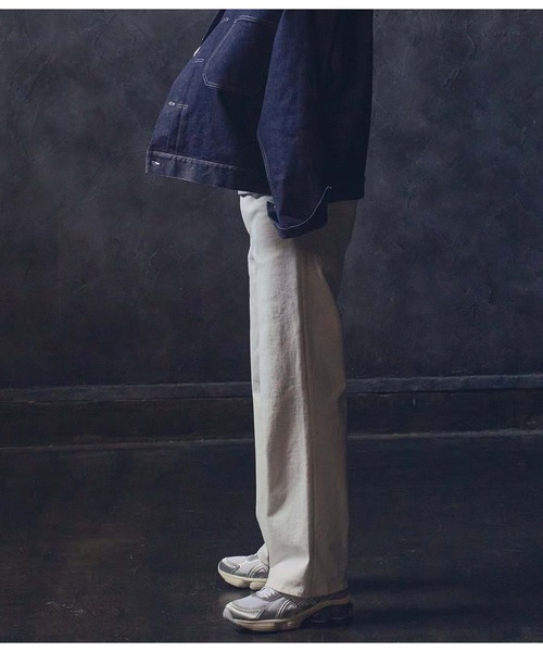 junhashimoto(ジュンハシモト)の「SEMI FLARE DENIM(デニムパンツ・メンズ・インディゴブルー/ホワイト・5)」の11枚目の写真