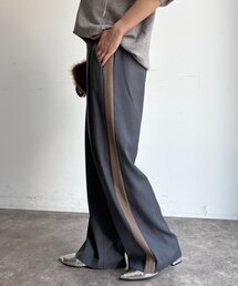 サイドラインスラックスパンツ