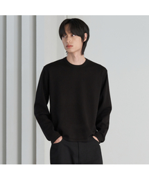 26 FW ソフトタッチLIGHTWEIGHT 3タイプクロップドニットTシャツ (4カラー)