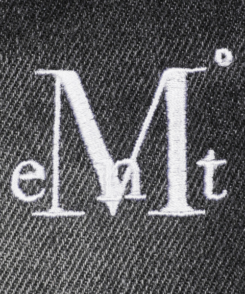 MUCENT(ムセント)の「ペンタサイドピンタックデニムパンツ 男女共用 (2カラー)(デニムパンツ・レディース・ブラック系その他3・#20)」の6枚目の写真