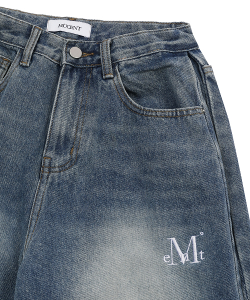 MUCENT(ムセント)の「ペンタサイドピンタックデニムパンツ 男女共用 (2カラー)(デニムパンツ・レディース・ブラック系その他3・#20)」の17枚目の写真