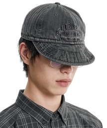 AJOBYAJO（アジョバイアジョ）の「Washed Herringbone Soft Brim Cap [CHARCOAL]（キャップ）」