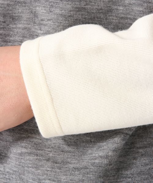 RAGEBLUE（レイジブルー）の「切り替えパネルクルー/717480（Tシャツ/カットソー・メンズ・グレー/ネイビー/ホワイト・MEDIUM/LARGE）」の10枚目の写真