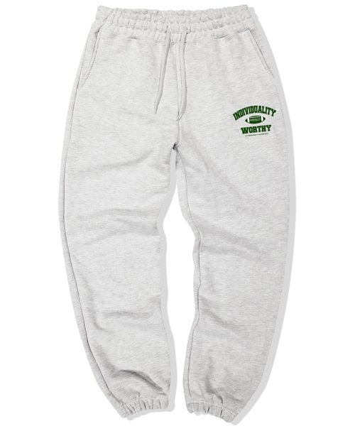 TRIPSHION(トリップション)の「RUGBY LOGO スウェットパンツ - 5カラー(スウェットパンツ・レディース・レッド/グレー/ブラック/ホワイト/オレンジ・LARGE/MEDIUM/X-LARGE)」の1枚目の写真
