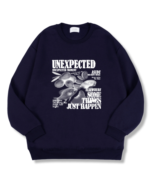 TI.GLAKE(ティーグレイク)の「エイサイドオーバーフィット特裏毛マンツーマンTシャツ4カラー(スウェット・レディース・ブラック/ネイビー/グレー/チャコール・MEDIUM/LARGE/X-LARGE/XX-LARGE)」の5枚目の写真
