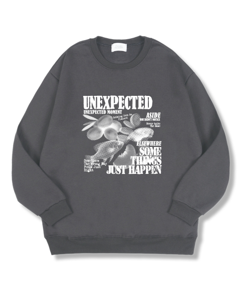 TI.GLAKE(ティーグレイク)の「エイサイドオーバーフィット特裏毛マンツーマンTシャツ4カラー(スウェット・レディース・ブラック/ネイビー/グレー/チャコール・MEDIUM/LARGE/X-LARGE/XX-LARGE)」の6枚目の写真