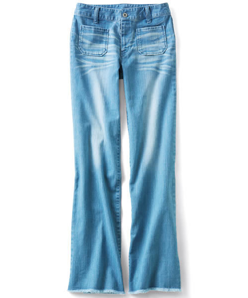 IEDIT（イディット）の「【股下丈が選べる】ミルブロウズ　ひかえめフレアーがちょうどいいヴィンテージライクワイドデニムパンツ　（デニムパンツ・レディース・ライトブルー/ブルー・1/6/10/7/2/8/3/4/9/5）」の22枚目の写真