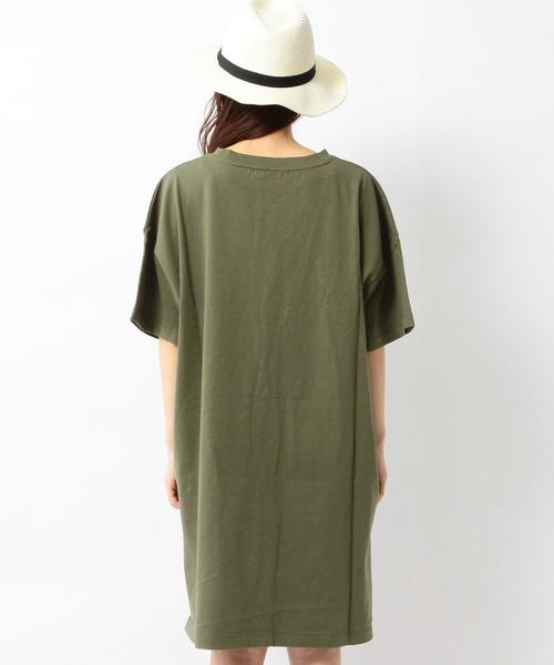 Another Edition(アナザーエディション)の「1ポケットボーイズTシャツ/AEBC 1POC BOYS T◆(Tシャツ/カットソー・レディース・オリーブ/ライトブルー/オレンジ/ホワイト/ライトグレー・フリー)」の6枚目の写真