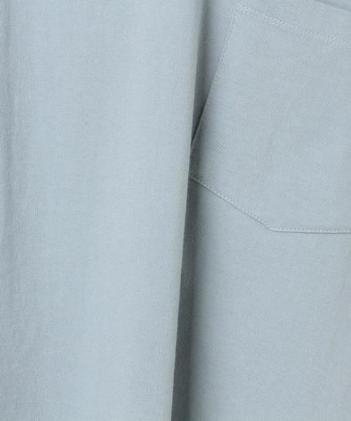 Another Edition(アナザーエディション)の「1ポケットボーイズTシャツ/AEBC 1POC BOYS T◆(Tシャツ/カットソー・レディース・オリーブ/ライトブルー/オレンジ/ホワイト/ライトグレー・フリー)」の14枚目の写真