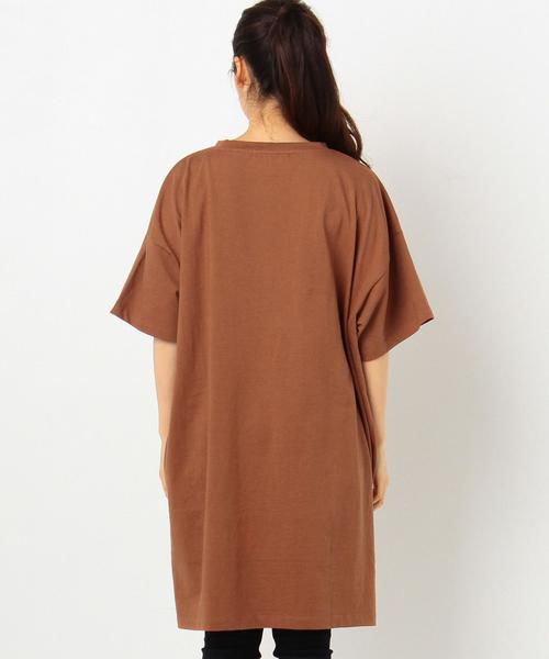 Another Edition(アナザーエディション)の「1ポケットボーイズTシャツ/AEBC 1POC BOYS T◆(Tシャツ/カットソー・レディース・オリーブ/ライトブルー/オレンジ/ホワイト/ライトグレー・フリー)」の8枚目の写真