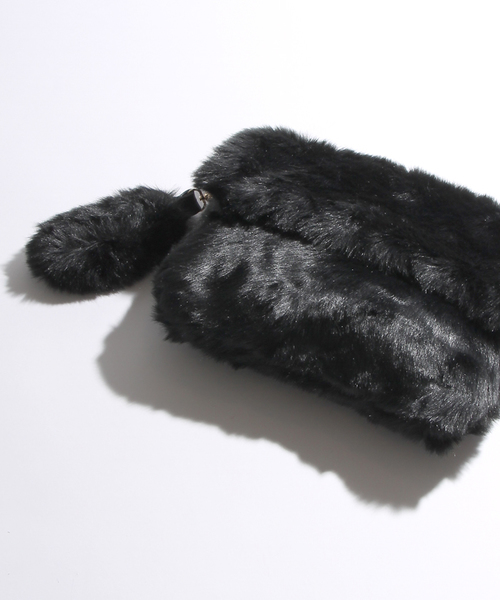 WEGO（ウィゴー）の「WEGO/クチオレファークラッチバッグ（クラッチバッグ・レディース・ブラウン/ブラック/ワイン/グレー/ピンク・FREE）」の20枚目の写真