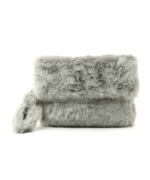 WEGO（ウィゴー）の「WEGO/クチオレファークラッチバッグ（クラッチバッグ・レディース・ブラウン/ブラック/ワイン/グレー/ピンク・FREE）」の15枚目の写真