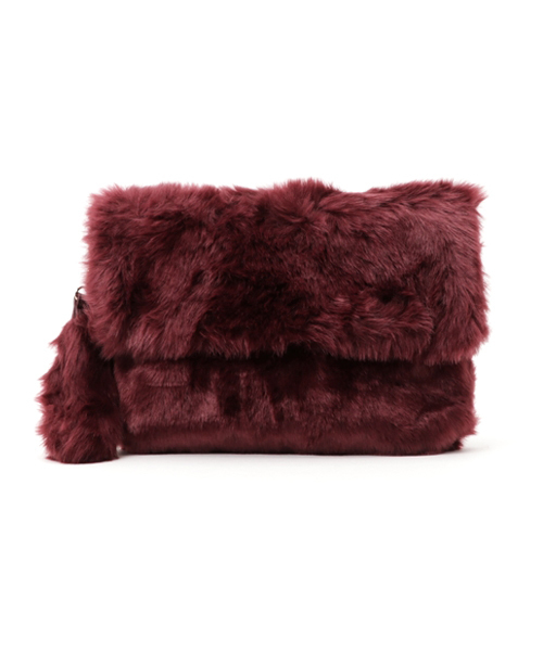 WEGO（ウィゴー）の「WEGO/クチオレファークラッチバッグ（クラッチバッグ・レディース・ブラウン/ブラック/ワイン/グレー/ピンク・FREE）」の17枚目の写真