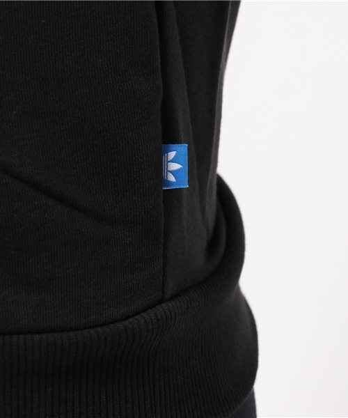 adidas（アディダス）の「【adicolor】 パーカー [TREFOIL LONG HOODIE]（パーカー・レディース・ブラック・SMALL/MEDIUM/LARGE/X-SMALL/XX-LARGE/XXX-LARGE）」の8枚目の写真