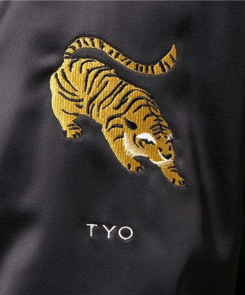 TOKYO SOUVENIR】 富士虎スカジャン（スカジャン）｜rovtski