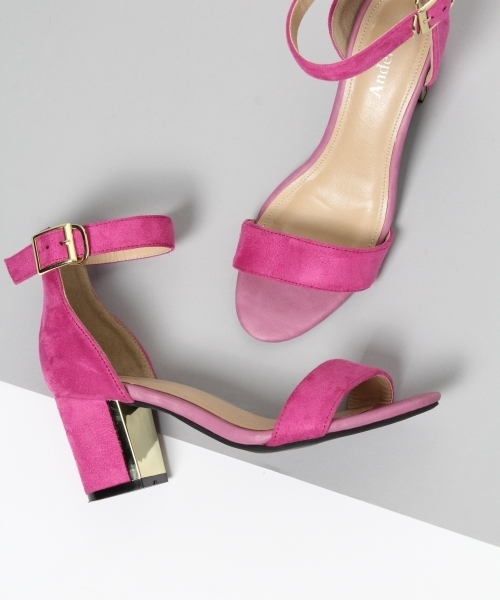 Andemiu(アンデミュウ)の「ストラップコンビサンダル751478(サンダル・レディース・ベージュ/グレー/ピンク/グリーン/ブラック/ダークブラウン/パープル・SMALL/LARGE/MEDIUM)」の6枚目の写真