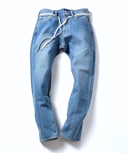 SHIPS JET BLUE（シップスジェットブルー）の「SHIPS JET BLUE: スタンダート 【FADE】 デニム（デニムパンツ・メンズ・ブルー/ライトブルー・SMALL/LARGE/MEDIUM）」の2枚目の写真