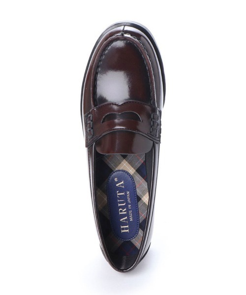 シューズ ローファーオリジナル中敷レディスコインローファー ローファー Haruta ハルタ のファッション