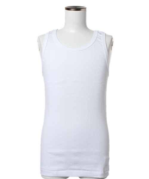 BEAUTY&YOUTH UNITED ARROWS（ビューティーアンドユースユナイテッドアローズ）の「＜MILLER＞ SOLID T/TOP（タンクトップ・メンズ・ホワイト/ブラック/グレー・SMALL/MEDIUM/LARGE）」の2枚目の写真