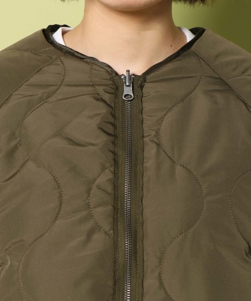 notch.（ノッチ）の「ボアリバーシブルブルゾン （ブルゾン・レディース・ベージュ/オリーブ/キャメル・M）」の19枚目の写真