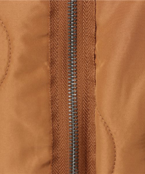 notch.（ノッチ）の「ボアリバーシブルブルゾン （ブルゾン・レディース・ベージュ/オリーブ/キャメル・M）」の10枚目の写真