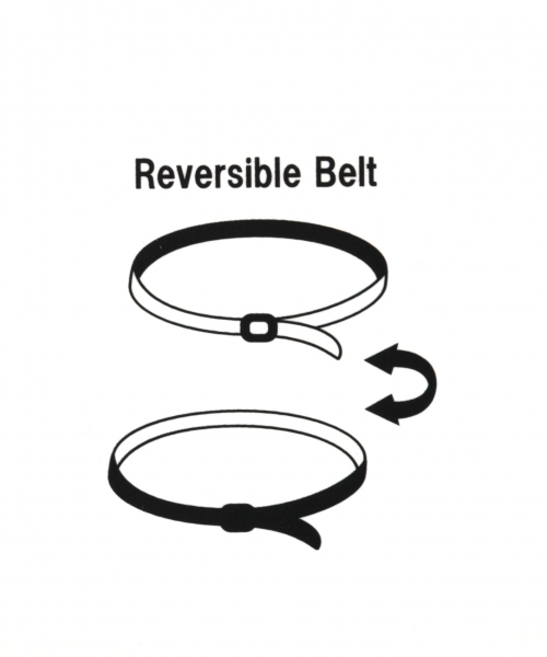 LEPSIM（レプシィム）の「ピンレスリバーシブルホソベルト　781379（ベルト・レディース・グレイッシュベージュ/ブラック/ダークブラウン/オフホワイト・ONE SIZE）」の13枚目の写真