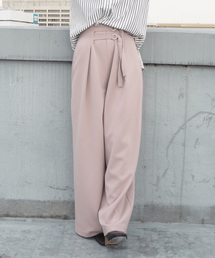 MURUA | ダブルベルトワイドパンツ(その他パンツ)