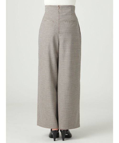 MURUA(ムルーア)の「ダブルベルトワイドパンツ(その他パンツ・レディース・その他1/ブラック/ピンク・1/2)」の7枚目の写真
