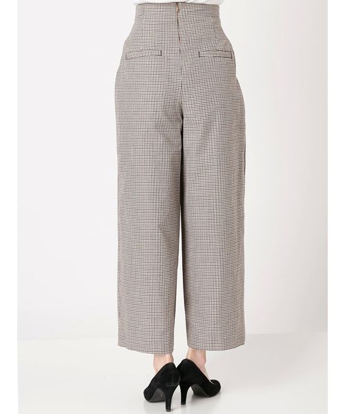 MURUA(ムルーア)の「ダブルベルトワイドパンツ(その他パンツ・レディース・その他1/ブラック/ピンク・1/2)」の13枚目の写真