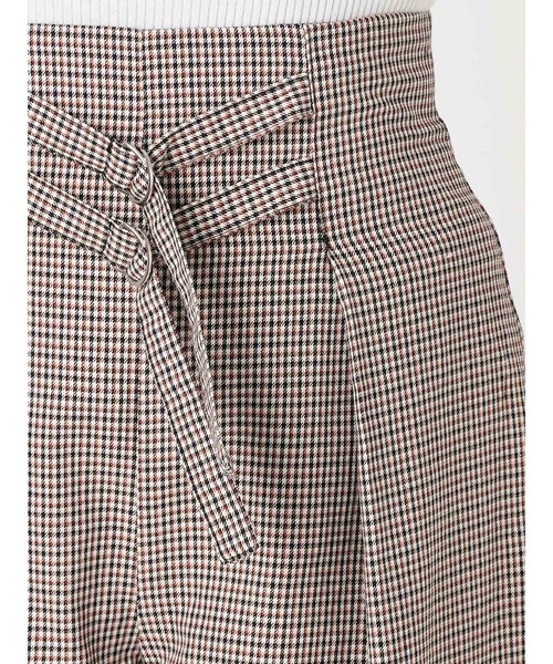 MURUA(ムルーア)の「ダブルベルトワイドパンツ(その他パンツ・レディース・その他1/ブラック/ピンク・1/2)」の14枚目の写真