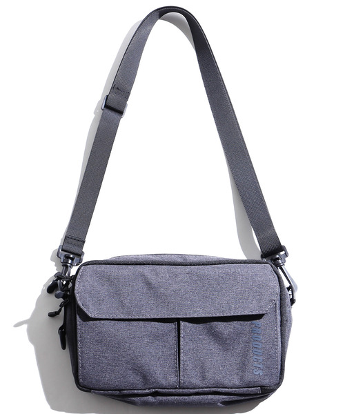 WEGO（ウィゴー）の「∴WEGO/マルチファンクションフラップミニショルダーバッグ（ショルダーバッグ・メンズ・ブラック/グレー・FREE）」の8枚目の写真