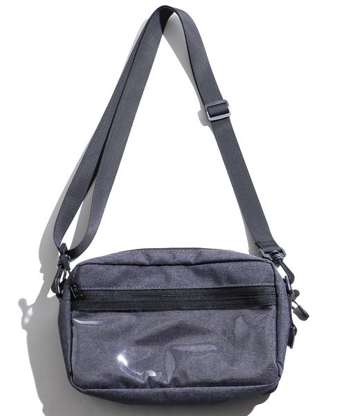 WEGO（ウィゴー）の「∴WEGO/マルチファンクションフラップミニショルダーバッグ（ショルダーバッグ・メンズ・ブラック/グレー・FREE）」の14枚目の写真