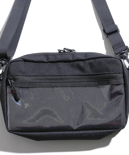 WEGO（ウィゴー）の「∴WEGO/マルチファンクションフラップミニショルダーバッグ（ショルダーバッグ・メンズ・ブラック/グレー・FREE）」の7枚目の写真