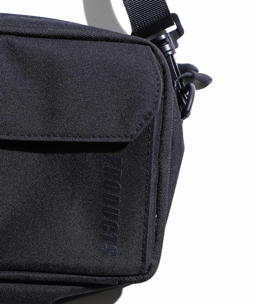 WEGO（ウィゴー）の「∴WEGO/マルチファンクションフラップミニショルダーバッグ（ショルダーバッグ・メンズ・ブラック/グレー・FREE）」の11枚目の写真