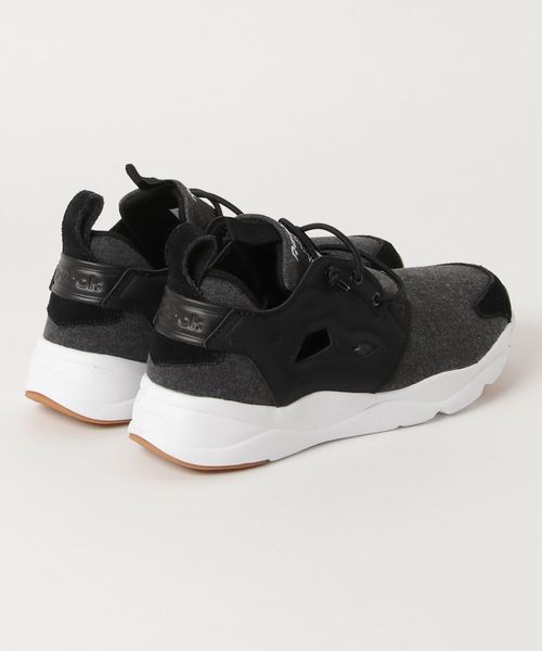 Reebok（リーボック）の「フューリーライト ヘザー FURYLITE HEATHER（スニーカー・メンズ・ブラック/グレー・27.5cm/28.0cm/28.5cm/30.0cm/24.5cm/26.5cm/25.0cm/26.0cm/29.5cm/24.0cm/27.0cm/29.0cm/25.5cm/23.0cm/23.5cm/22.5cm）」の3枚目の写真